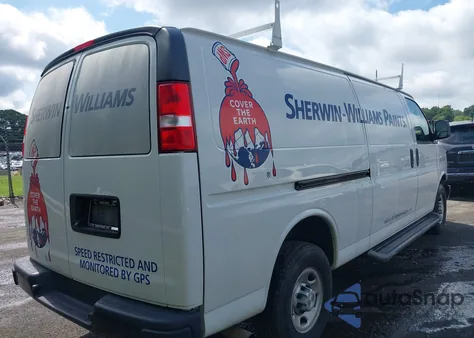 2023 Chevrolet Express Cargo Van Work Van from USA, damaged, VIN 1GCWGBFP3P1242825